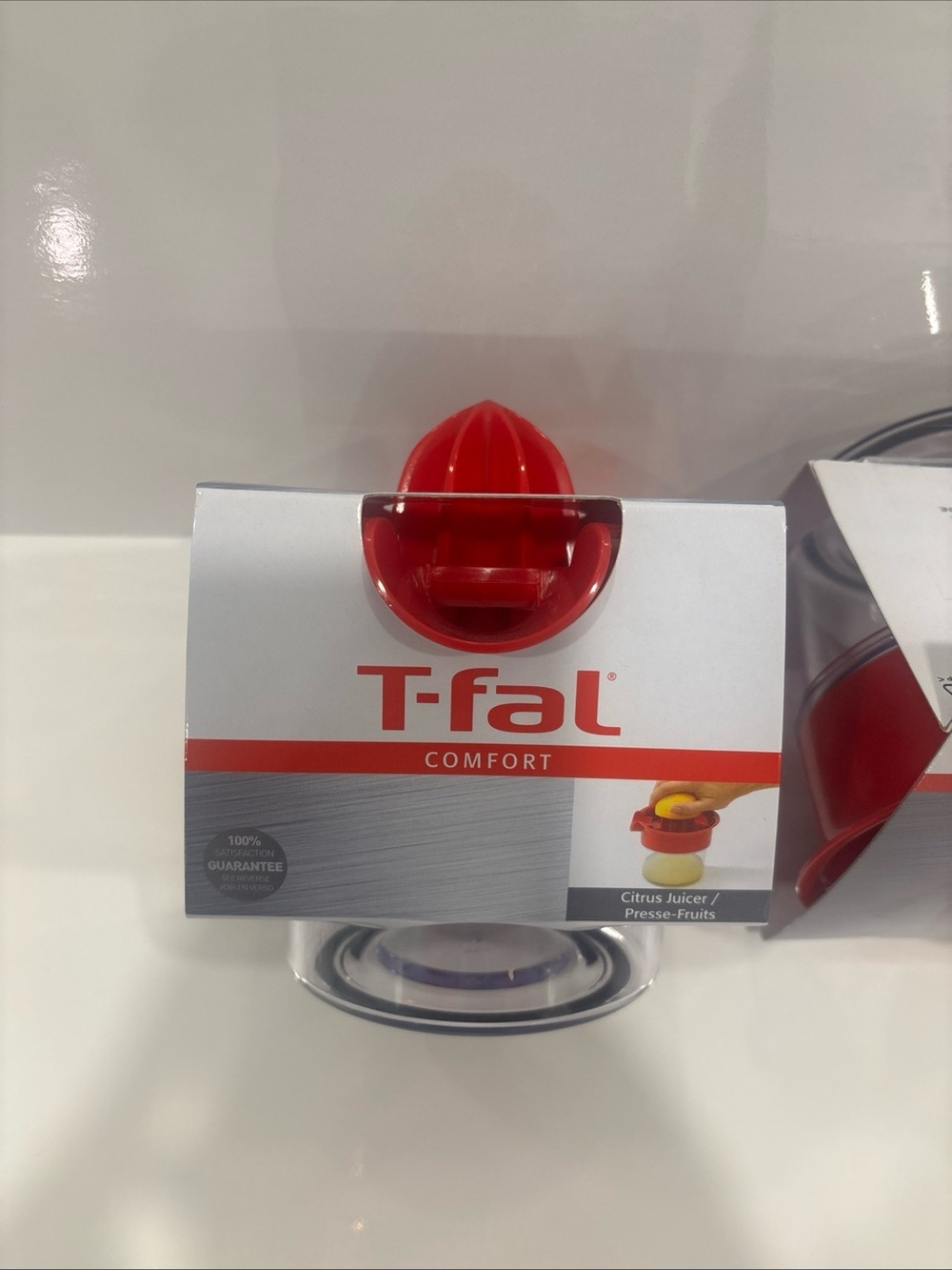 T-fal Comfort Red Citrus Juicer - Handheld Kitchen Tool